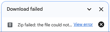 File cannot be downloaded from Google Drive